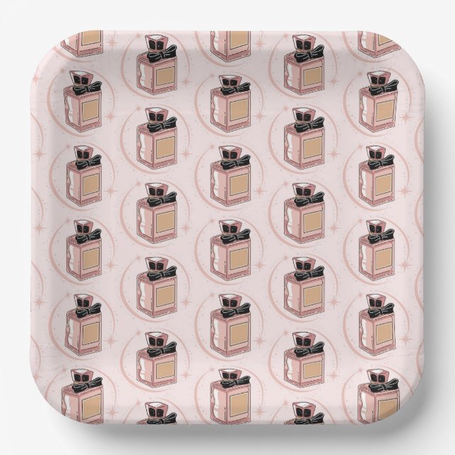 Perfume Paper Plate (Front)
