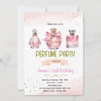 Perfume Party Invitation