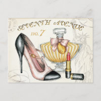 Perfume, Red Lipstick, and a High Heeled Shoe