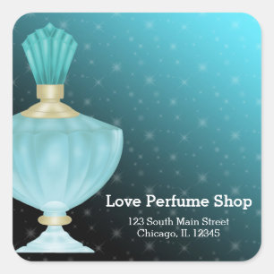 Perfume Square Sticker