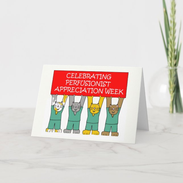 Perfusionist Appreciation Week May Card (Front)