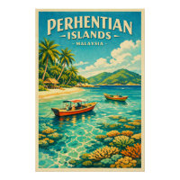 Perhentian Islands, Malaysia, in a vibrant