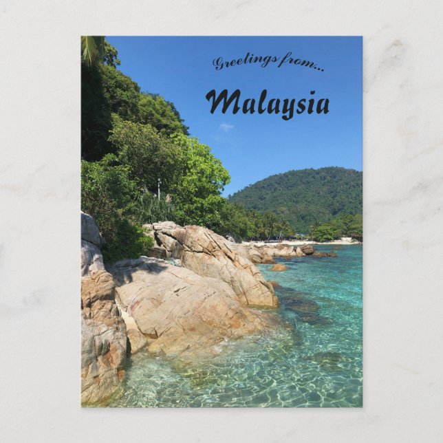  Perhentian Islands Terengganu Malaysia Postcard (Front)