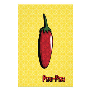 Peri-Peri Chilli Pepper Art Print