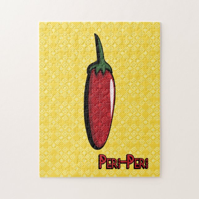 Peri-Peri Chilli Pepper Puzzle (Vertical)