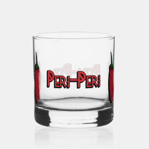 Peri-Peri Chilli Pepper Whiskey Glass