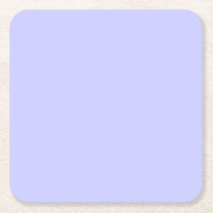 Peri Winkle Purple Colour of 2022 Solid Colour Square Paper Coaster