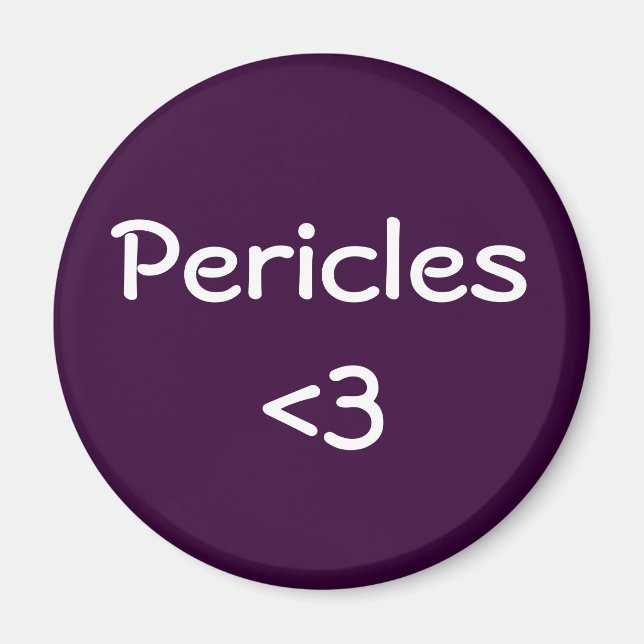 Pericles love magnet (Front)