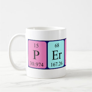 Pericles periodic table name mug