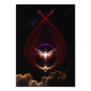 Peridin Fractal Art Photo Enlargement Print