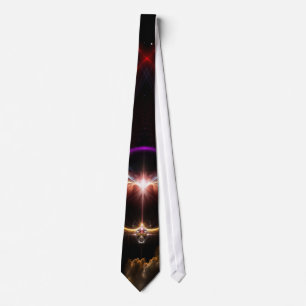 Peridin Fractal Art Tie