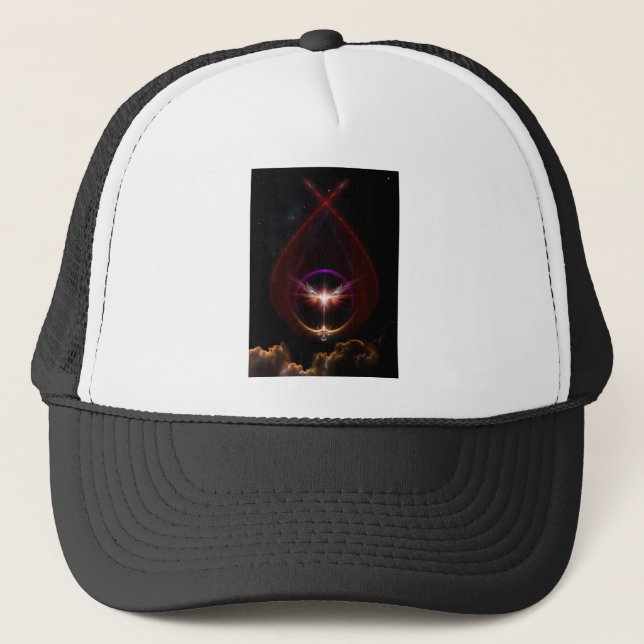 Peridin  Fractal Art Trucker Hat (Front)