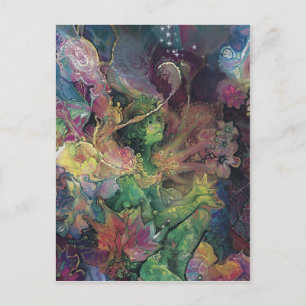 Peridot and Dewdrop Friend*** Postcard