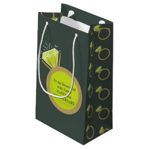 Peridot First wedding Anniversary 1 years favour  Small Gift Bag