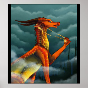 Peril wings of dragon fire cover poster