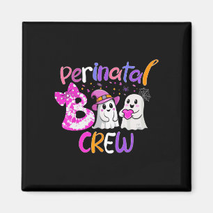 Perinatal Boo Crew Halloween Matching For Nurses Magnet