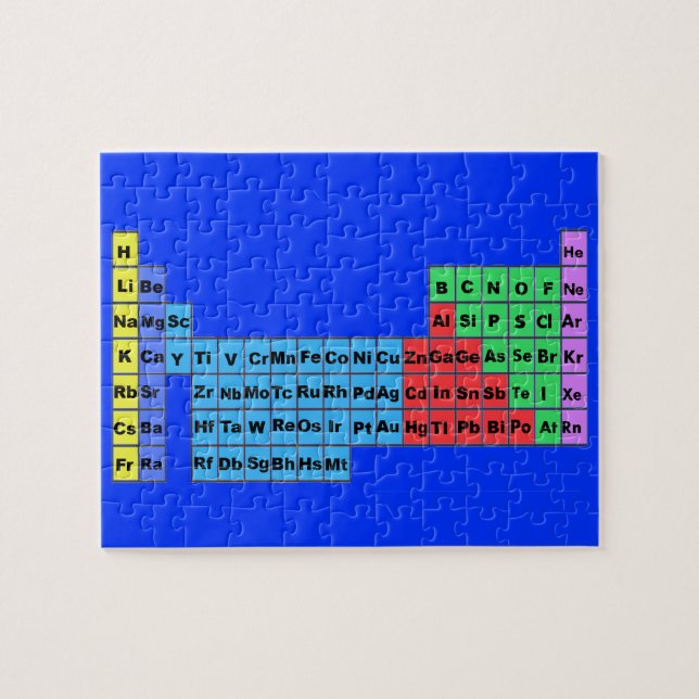 Period Table Puzzle (Horizontal)