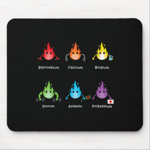 Periodic Elements Chemistry Lovers Science Teacher Mouse Pad