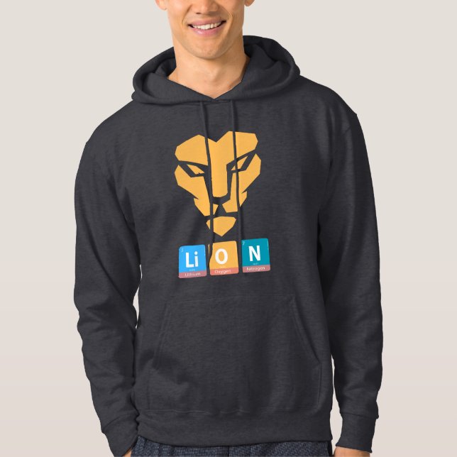 Periodic Elements: The Chemistry of Lion Hoodie (Front)