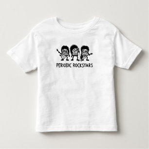 Periodic Rockstars Chemistry Humor Toddler T-Shirt