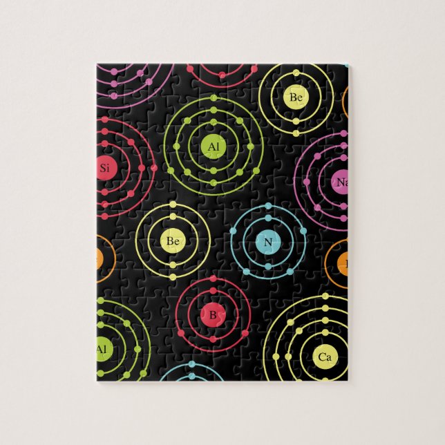 Periodic Shells Jigsaw Puzzle (Vertical)