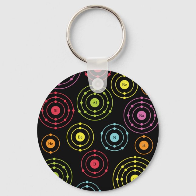 Periodic Shells Key Ring (Front)