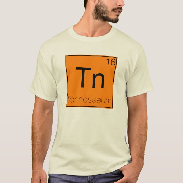 Periodic States - Tennessee (TN) T-Shirt (Front)