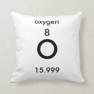 Periodic Table 8 Oxygen Pillow
