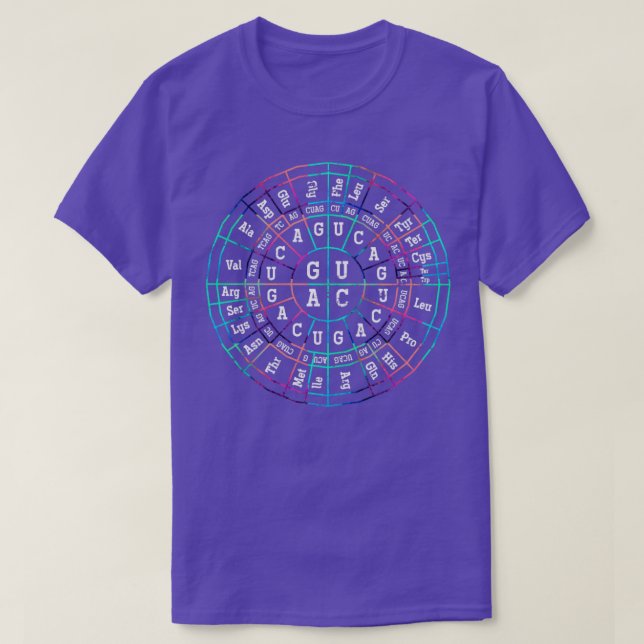 Periodic Table Biologist Biology T-Shirt (Design Front)