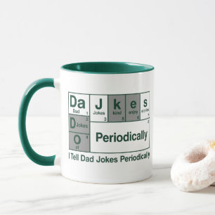 Periodic Table Dad Jokes Mug