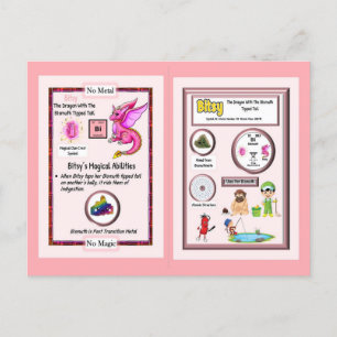 Periodic Table Dragon - Bismuth Card