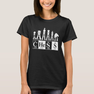 Periodic Table Elements Chess T-Shirt