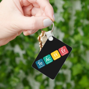 Periodic Table Elements Spelling Teacher Key Ring