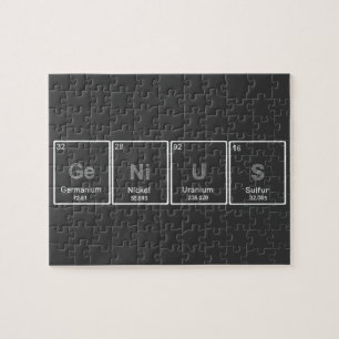 Periodic table GeNiUS puzzle