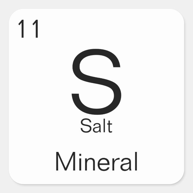 Periodic Table Herb & Spice Label (Front)