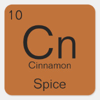 Periodic Table Herb & Spice Label