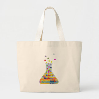 Periodic Table in a Beaker Large Tote Bag