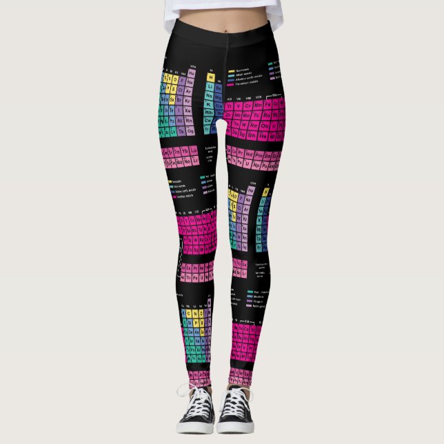 Periodic Table Leggings (Front)