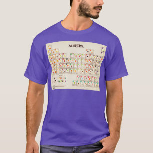 Periodic Table of Alcohol T-Shirt