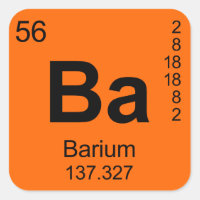 Periodic Table of Elements (Barium)
