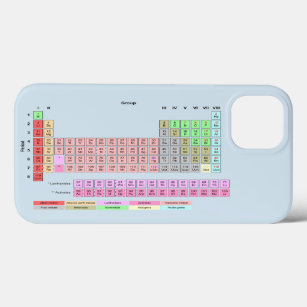 Periodic Table of Elements iPhone 13 Case