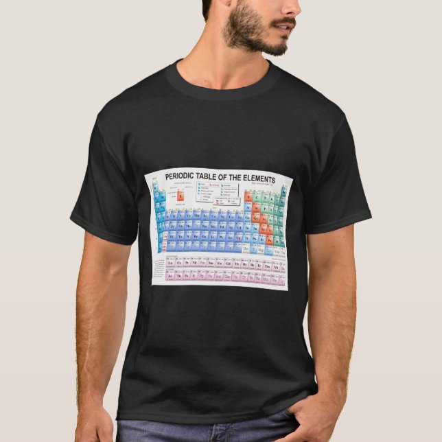 Periodic Table Of Elements Fully Updated _1  T-Shirt (Front)