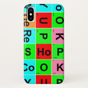 Periodic Table of Elements Letters and Words Case-Mate iPhone Case