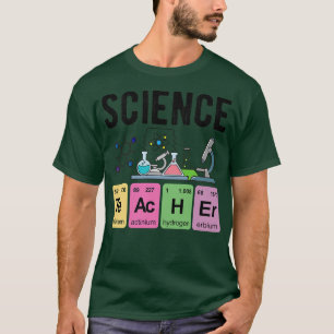 Periodic Table of Elements Physics Chemistry Scien T-Shirt