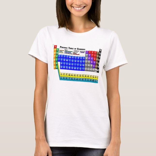 Periodic Table of Elements T-Shirt (Front)