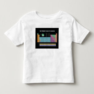 Periodic table of elements throw pillow toddler T-Shirt