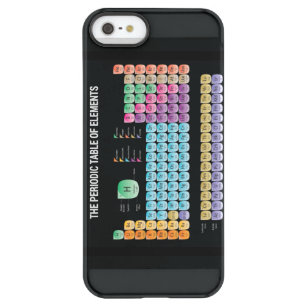 Periodic table of elements permafrost® iPhone SE/5/5s case