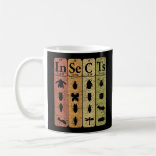 Periodic Table of Insects - Retro Entomologist Gif Coffee Mug