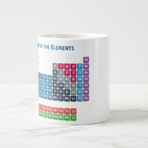Periodic Table of the Elements 2 Large Coffee Mug