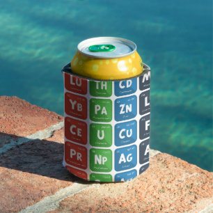 Periodic Table of the Elements 3 Can Cooler